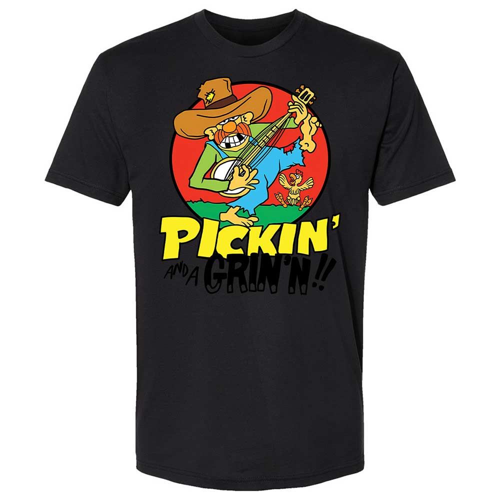 Pickin' and a Grinnin - Black - 14