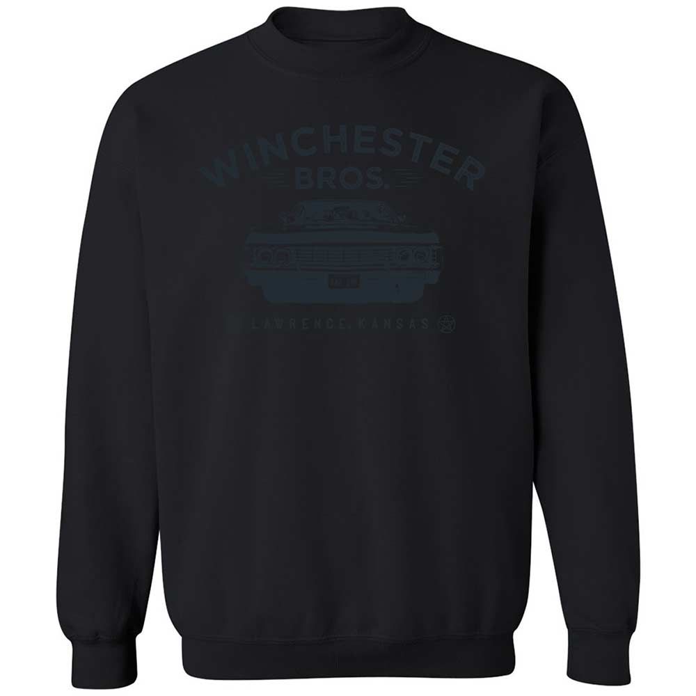 Classic Unisex Sweatshirt - 5H33U7FQ - Black - 14