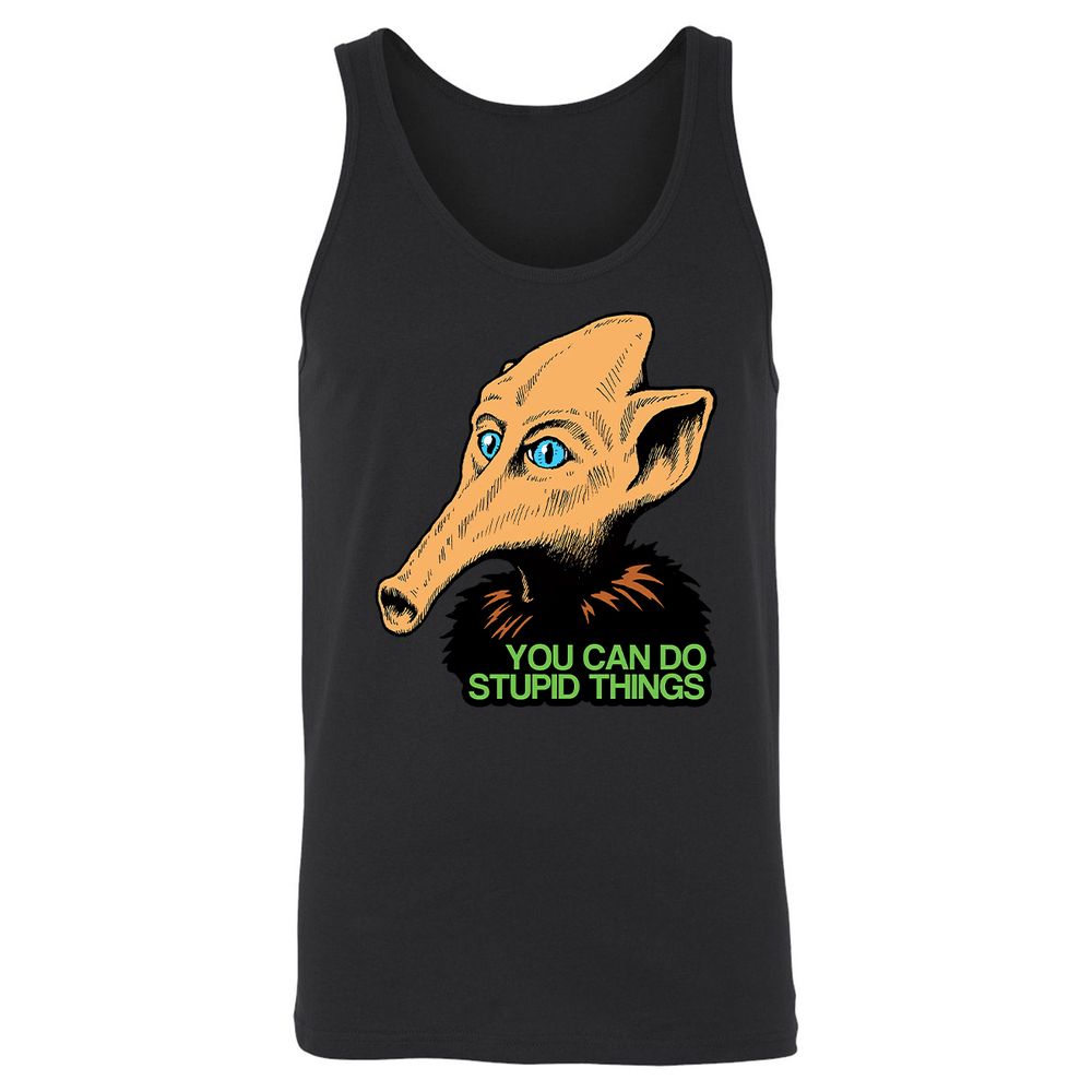 Unisex Jersey Tank - F37HCNAJ - Black - 14