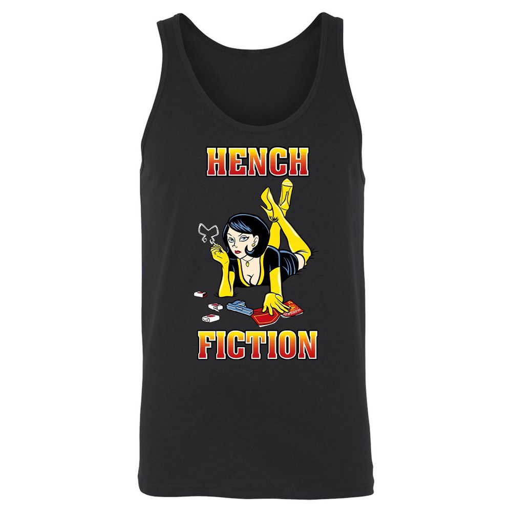 Unisex Jersey Tank - QRA4GYRR - Black - 14