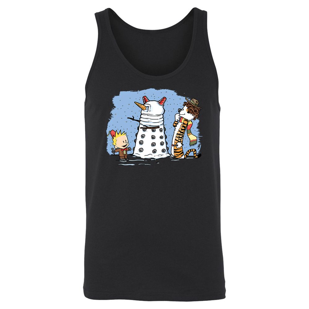 Unisex Jersey Tank - D51L59H2 - Black - 14
