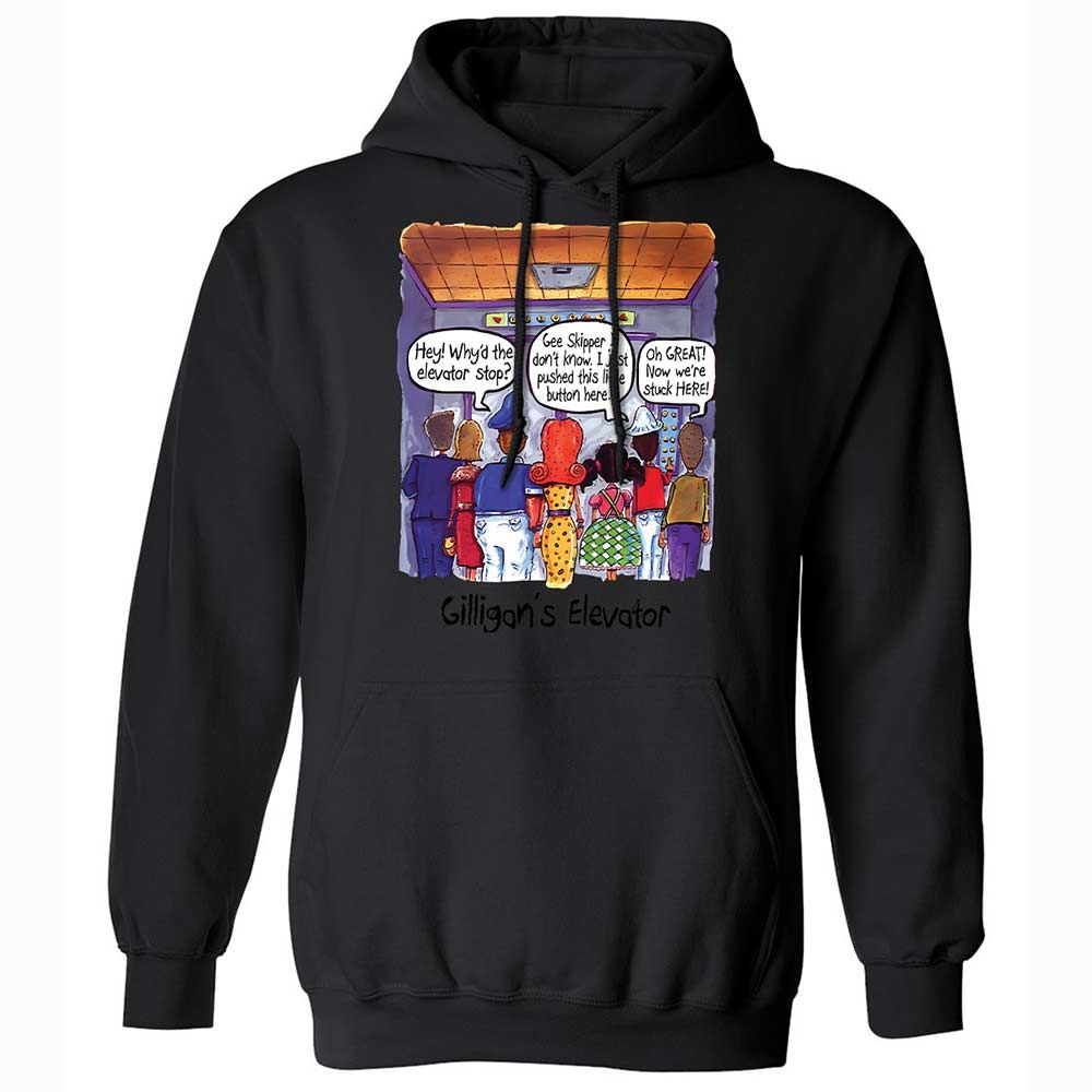 Classic Unisex Hoodie - UXXTQTVH - Black - 14