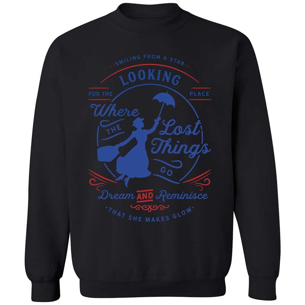 Classic Unisex Sweatshirt - YL8UM82D - Black - 14