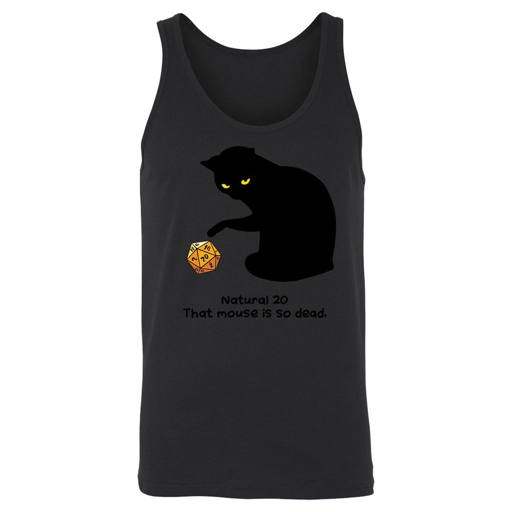 Unisex Jersey Tank - X6SHRACC - Black - 14