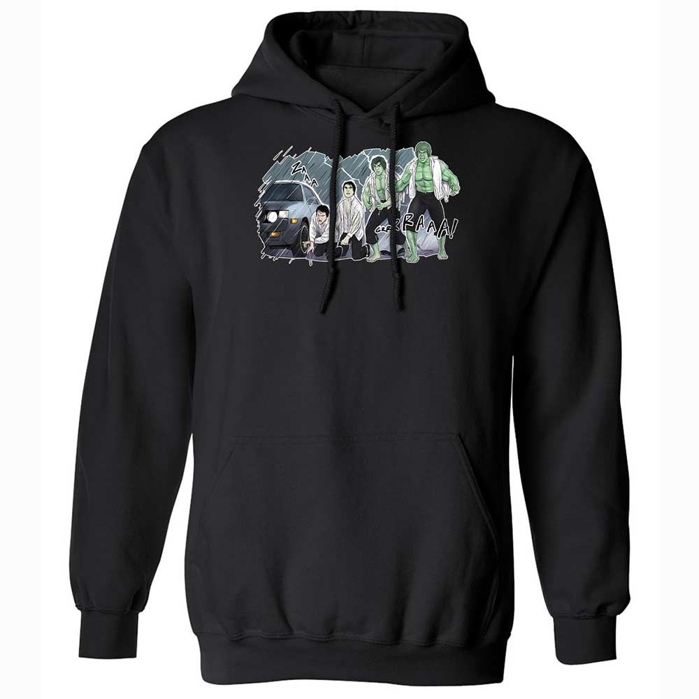 Classic Unisex Hoodie - LEZESJ2U - Black - 14