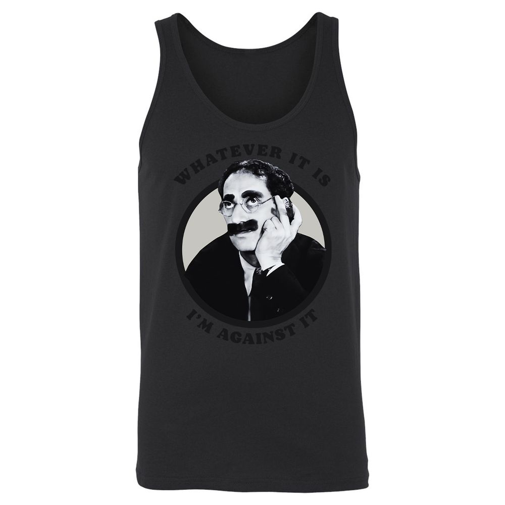 Unisex Jersey Tank - JJJLUAN6 - Black - 14