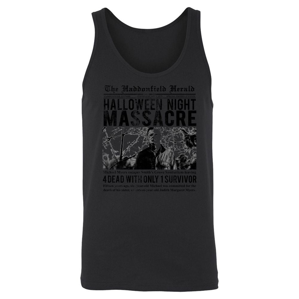 Unisex Jersey Tank - 23HCGKXQ - Black - 14