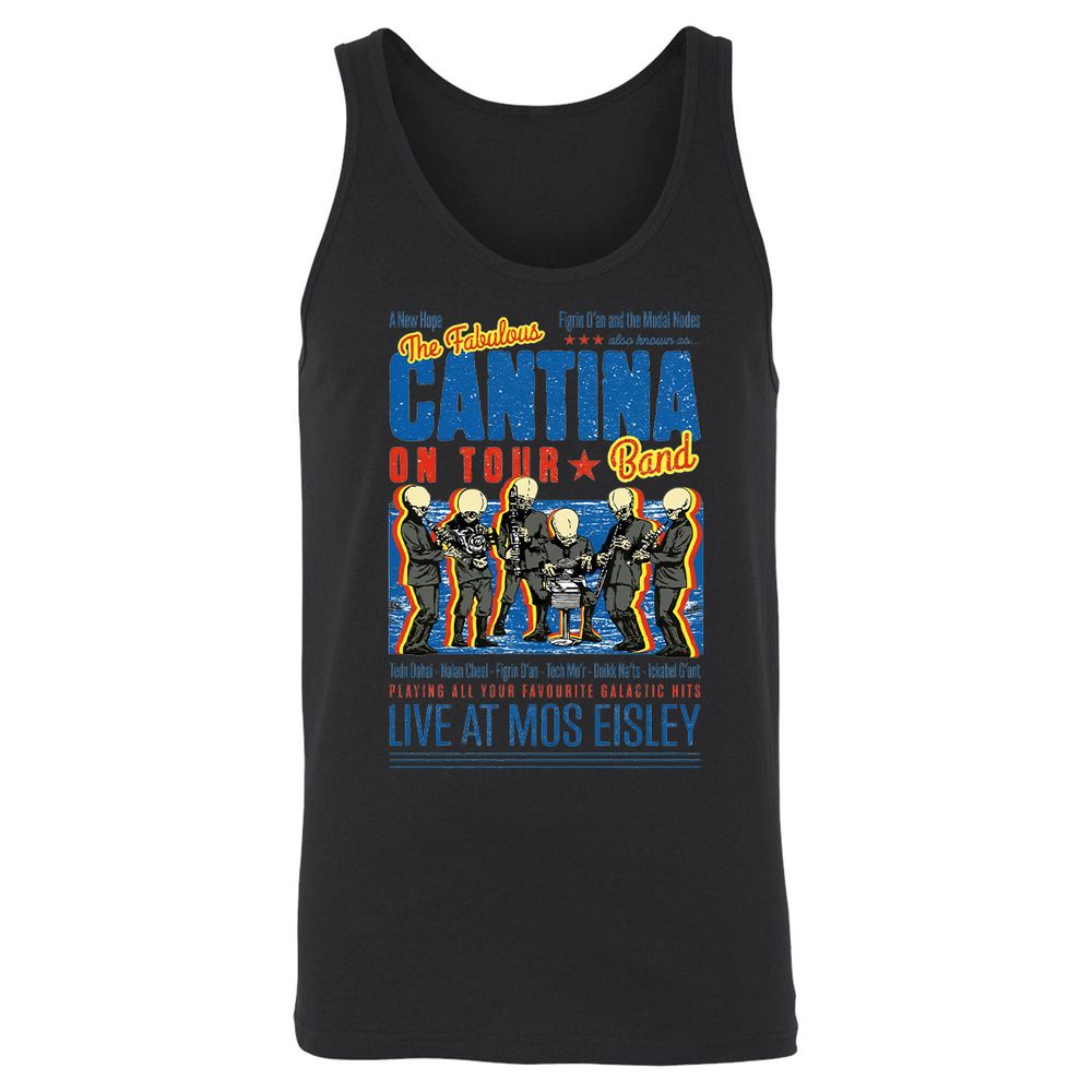 Unisex Jersey Tank - XKW3UQAU - Black - 14