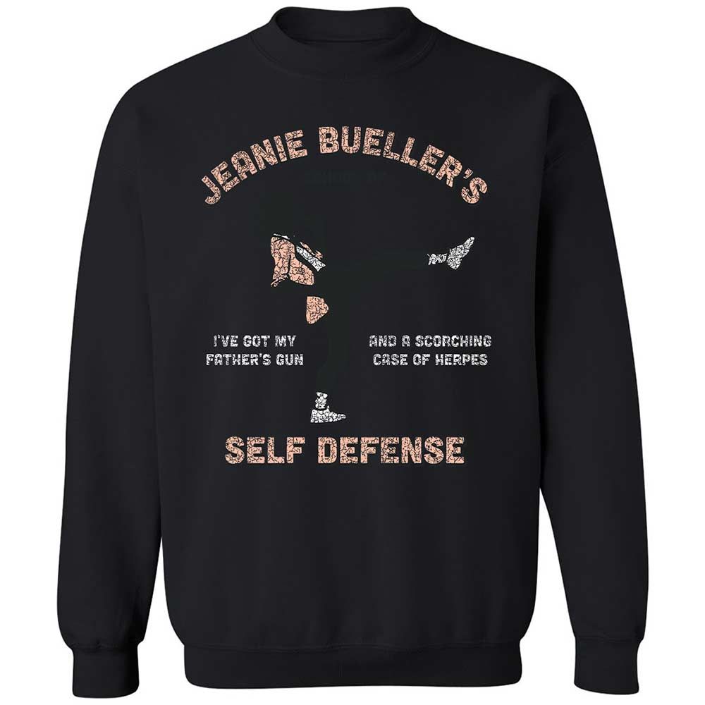 Classic Unisex Sweatshirt - HK3WUCLJ - Black - 14