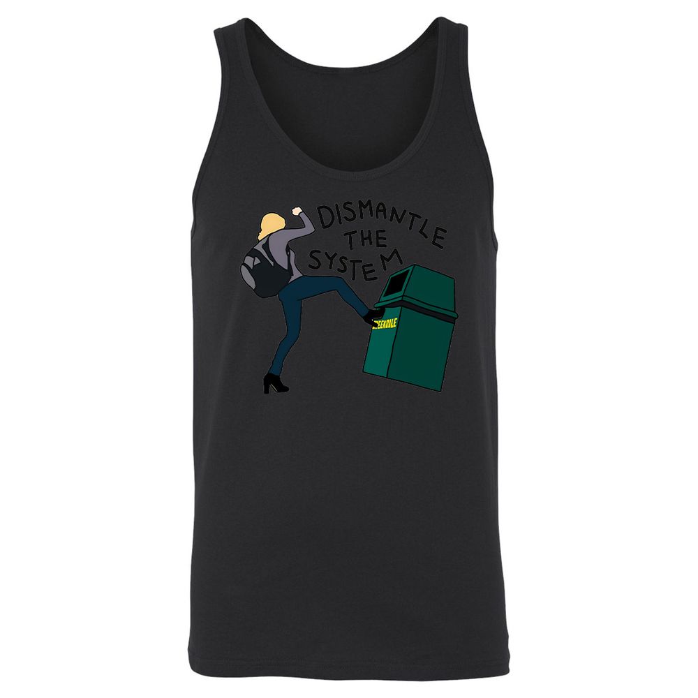 Unisex Jersey Tank - MP32CA7D - Black - 14