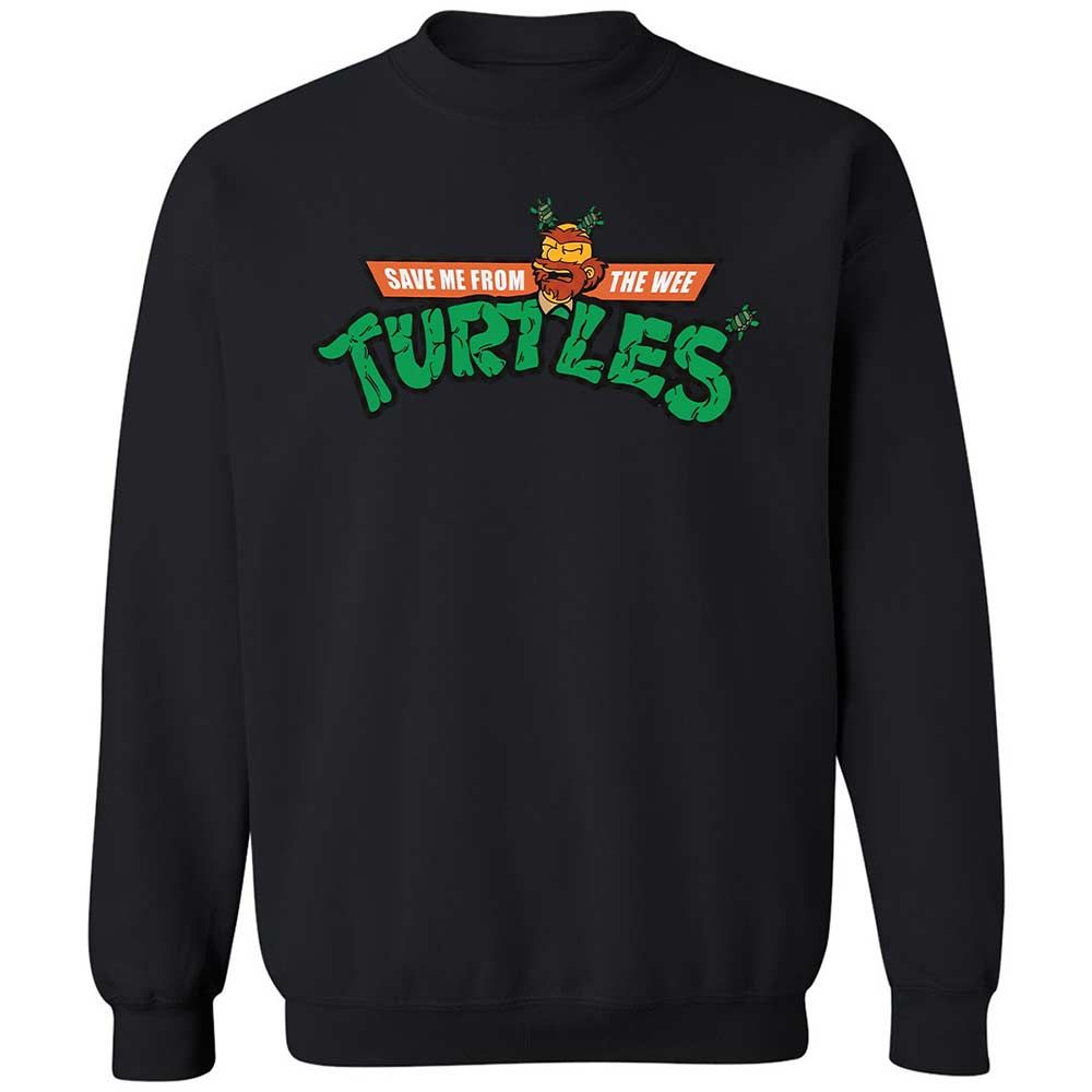 Save Me From The Wee Turtles - Black - 14