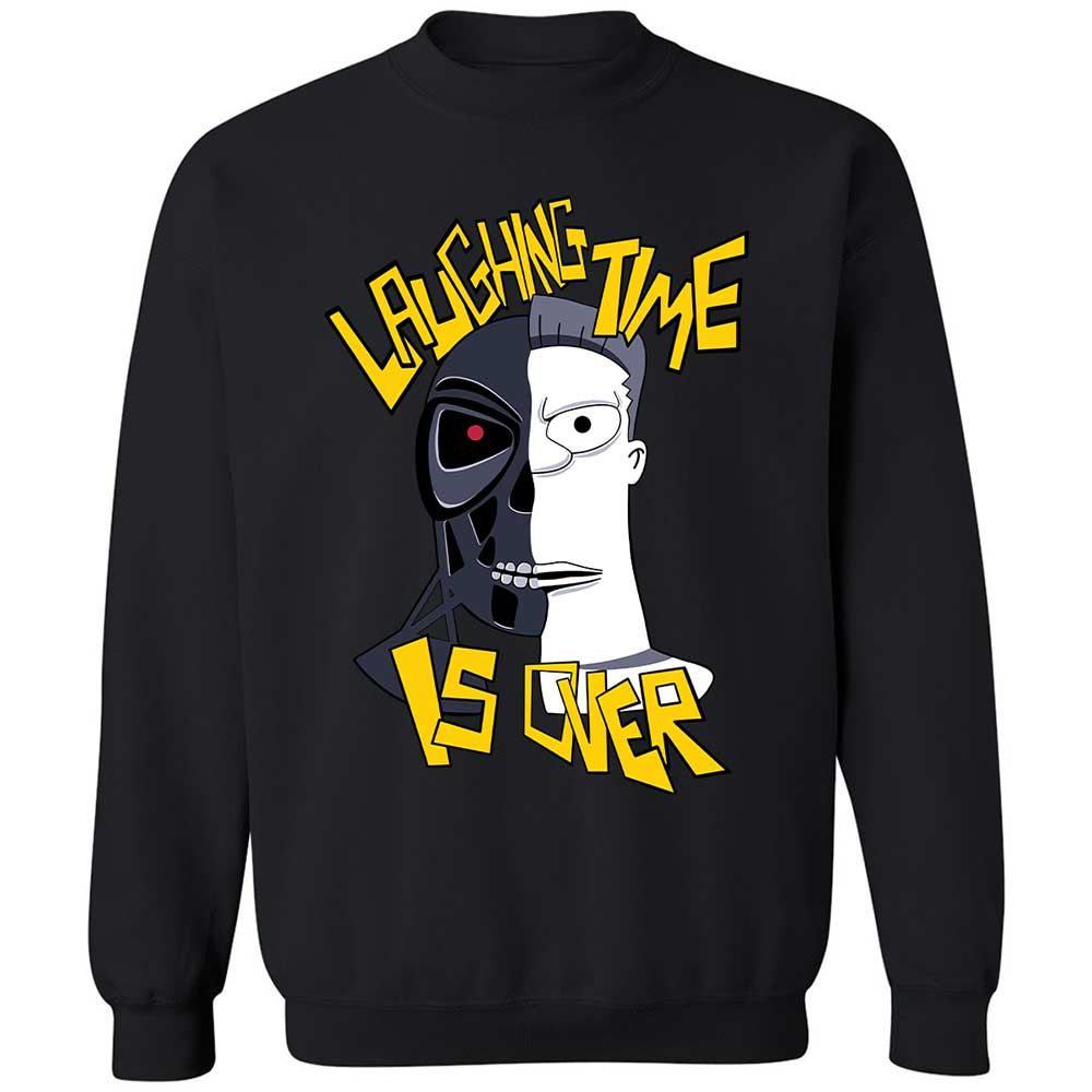Laughing time is over - Black - 14