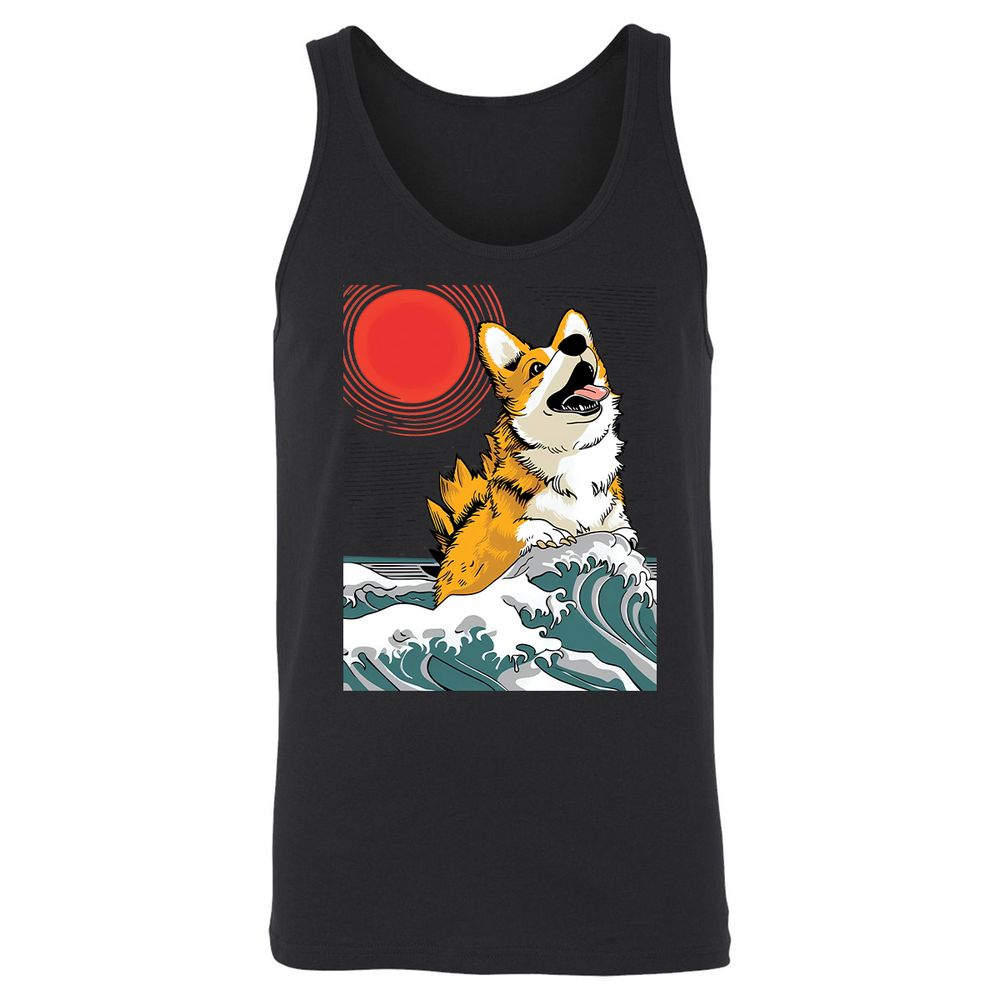 Unisex Jersey Tank - ECL39W1U - Black - 14