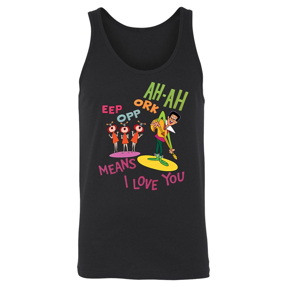 Unisex Jersey Tank - H8ETVMJU - Black - 14