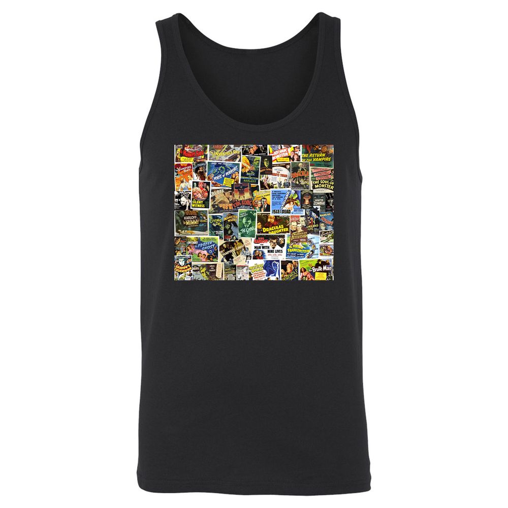 Unisex Jersey Tank - UNFKCKM7 - Black - 14