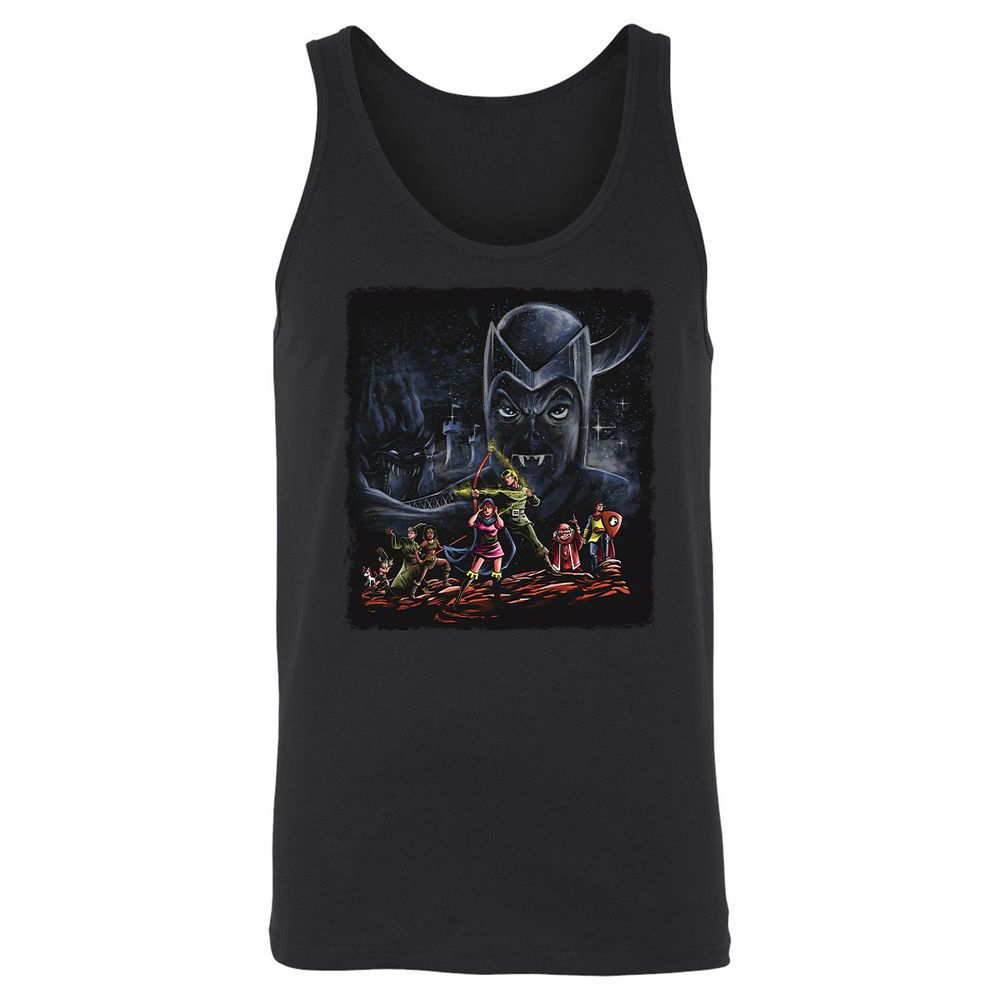 Unisex Jersey Tank - CR2KEDNJ - Black - 14