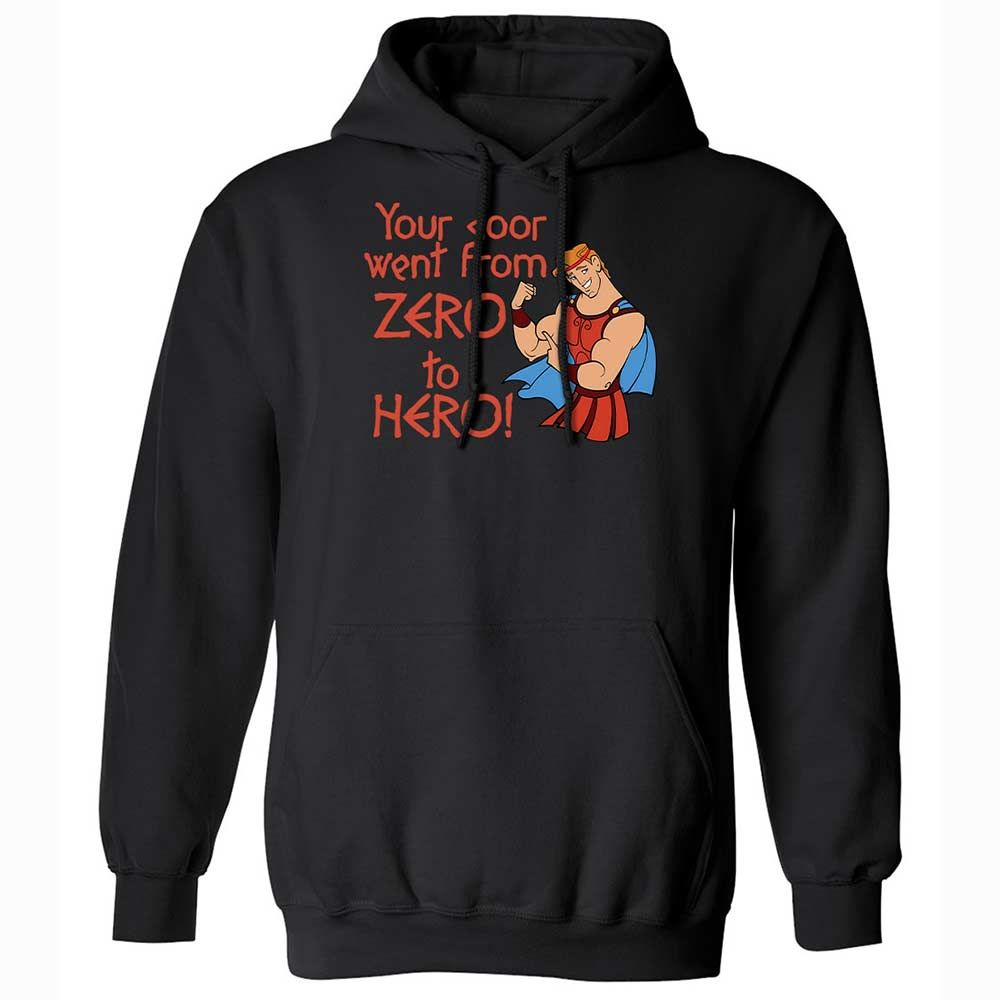 Classic Unisex Hoodie - R4ESMKHV - Black - 14