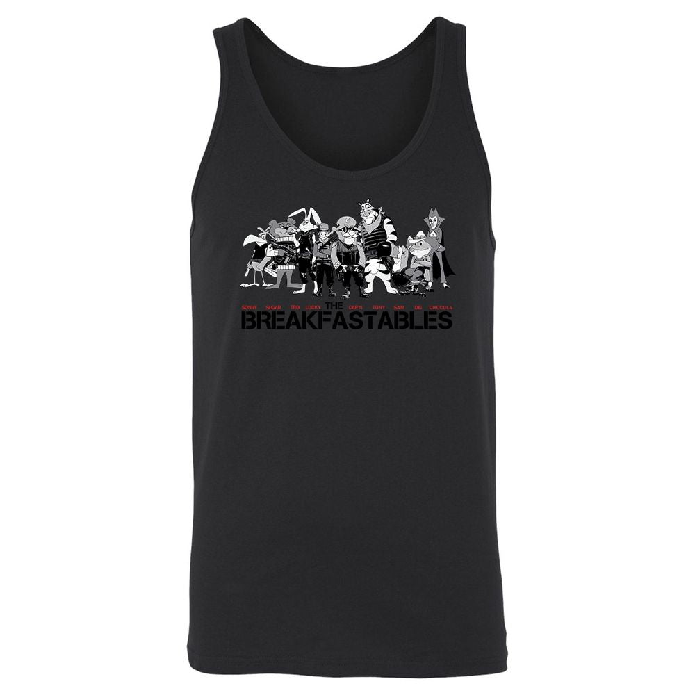 Unisex Jersey Tank - R12J3VLZ - Black - 14