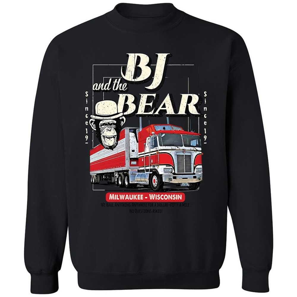 Classic Unisex Sweatshirt - BJEH7UV8 - Black - 14