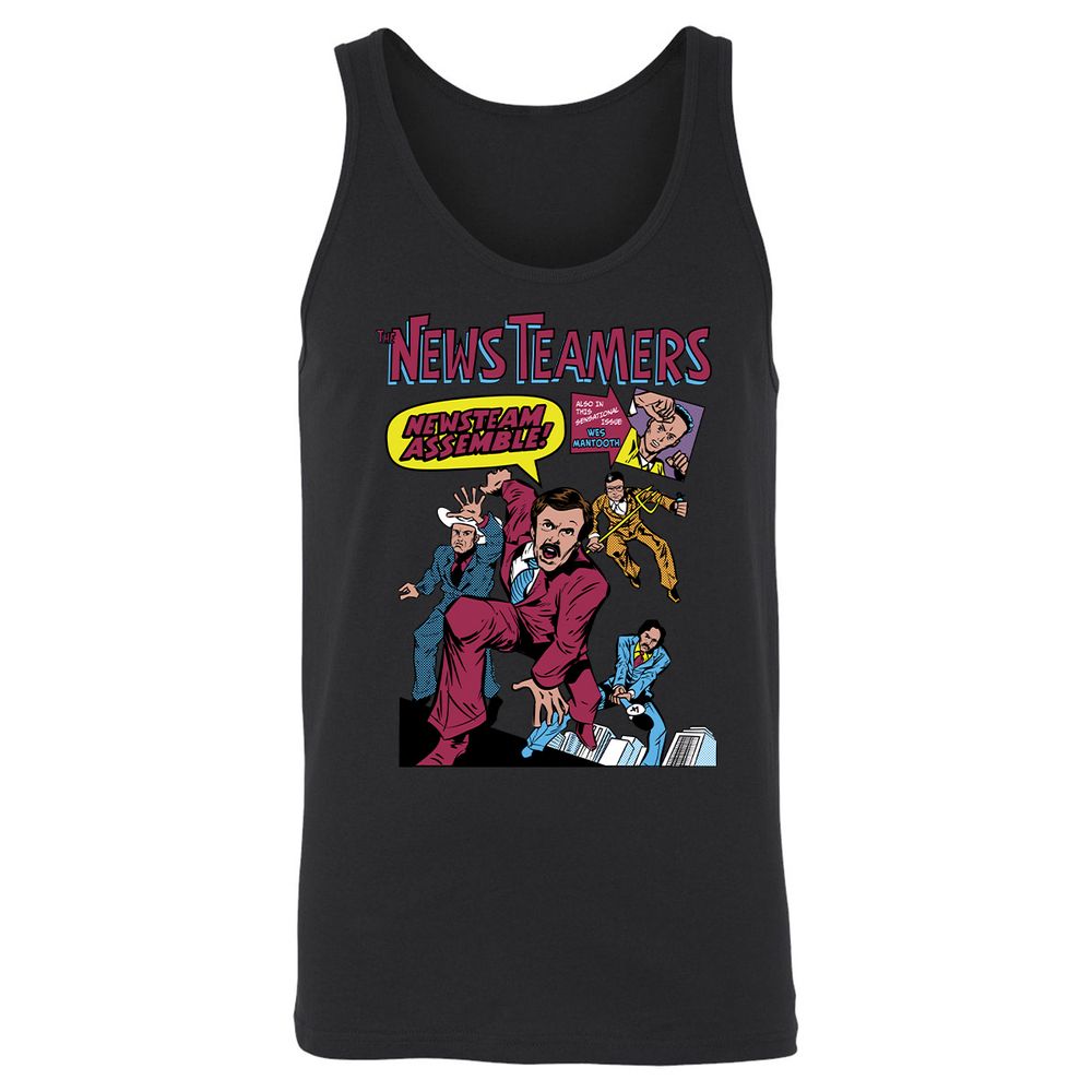 Unisex Jersey Tank - PVFJUDRV - Black - 14
