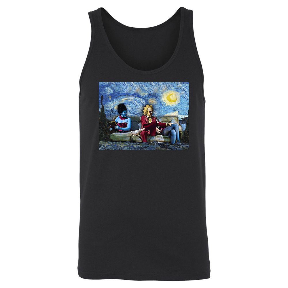 Unisex Jersey Tank - 4TLUEUBX - Black - 14