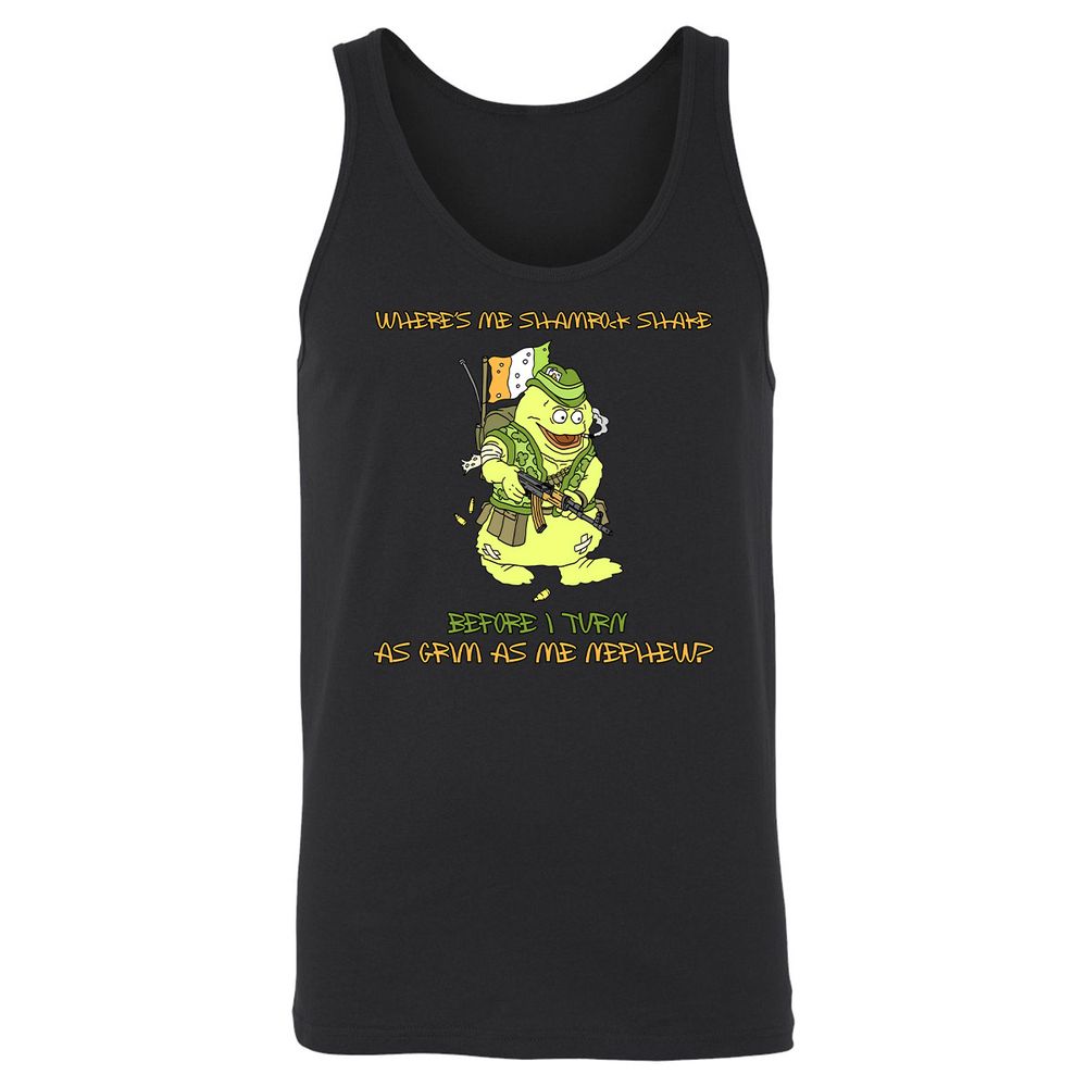 Unisex Jersey Tank - 2TX6LSWH - Black - 14