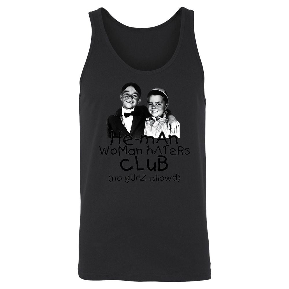 Unisex Jersey Tank - U3BW3UBB - Black - 14
