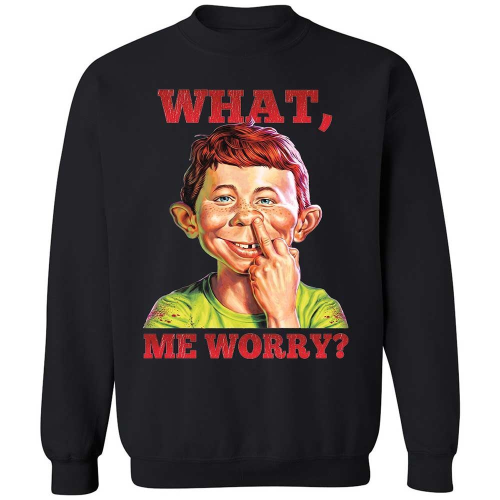 What, me worry - Black - 14