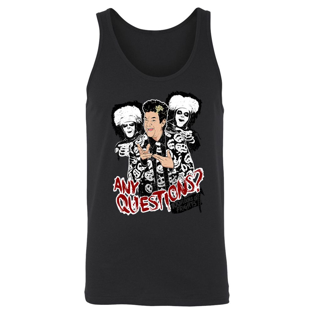Unisex Jersey Tank - HJVNQQEE - Black - 14