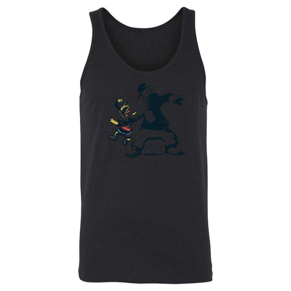 Unisex Jersey Tank - QYJ53EHE - Black - 14