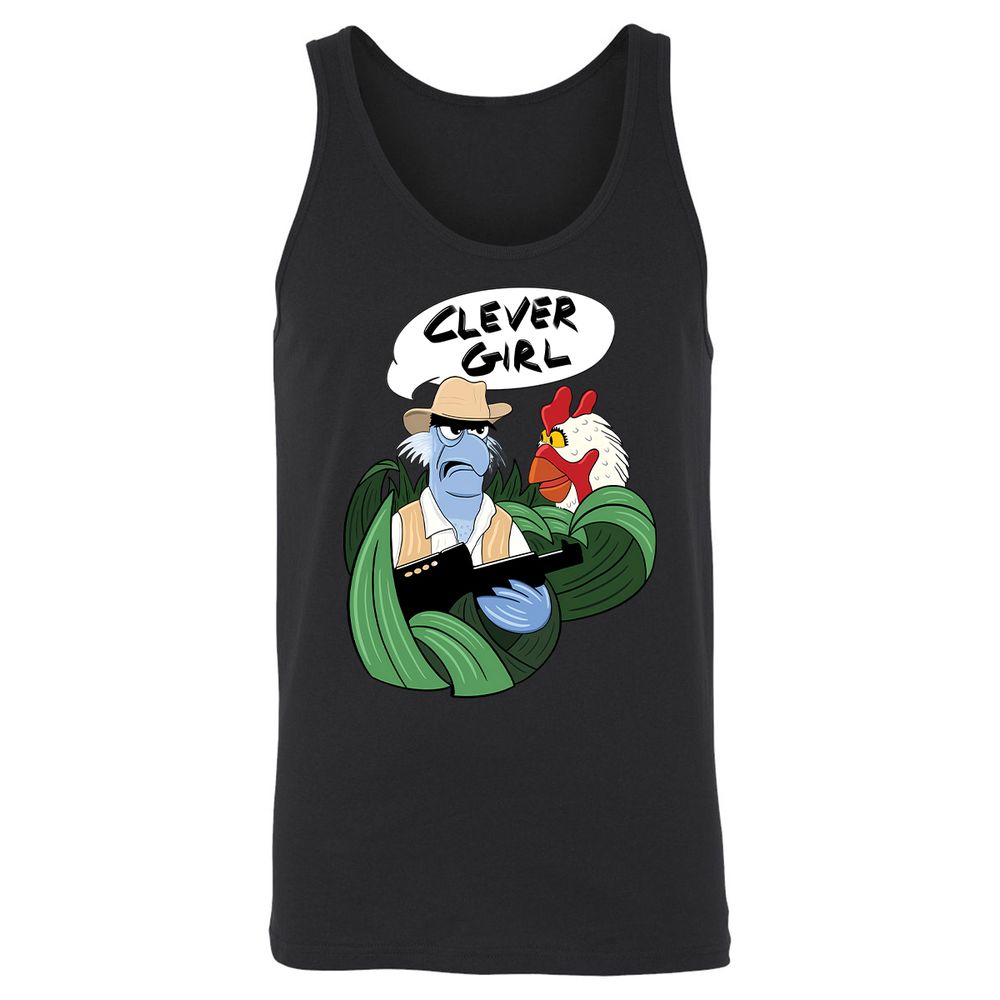 Unisex Jersey Tank - Z3KVQ6KV - Black - 14