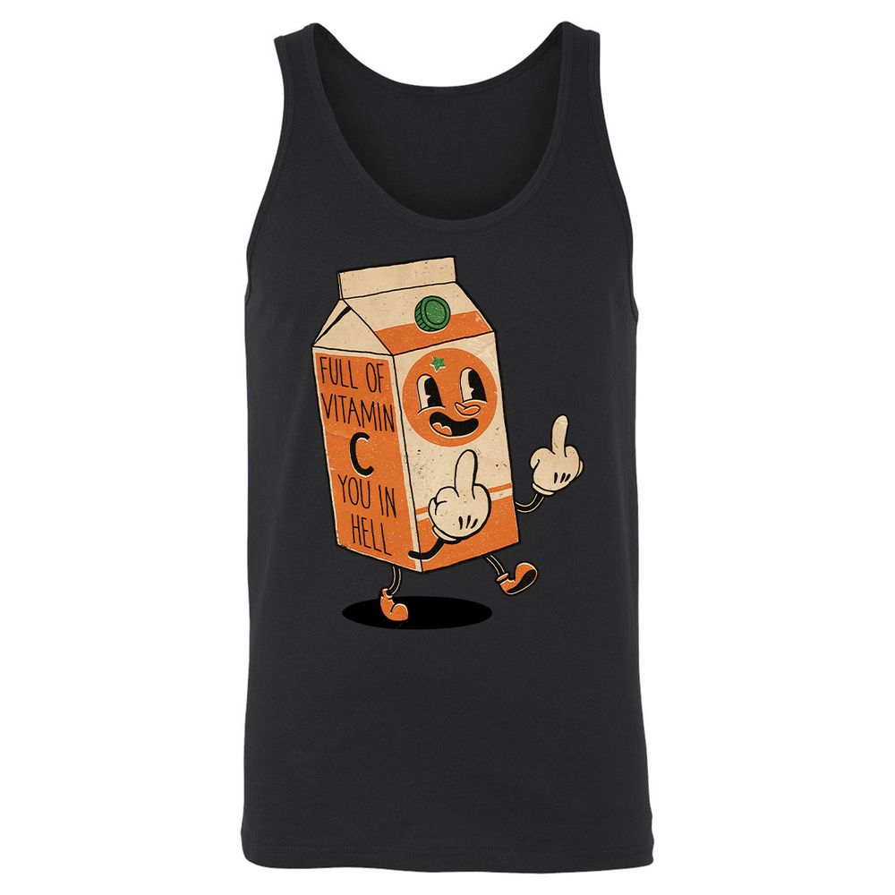 Unisex Jersey Tank - Z957S1J9 - Black - 14