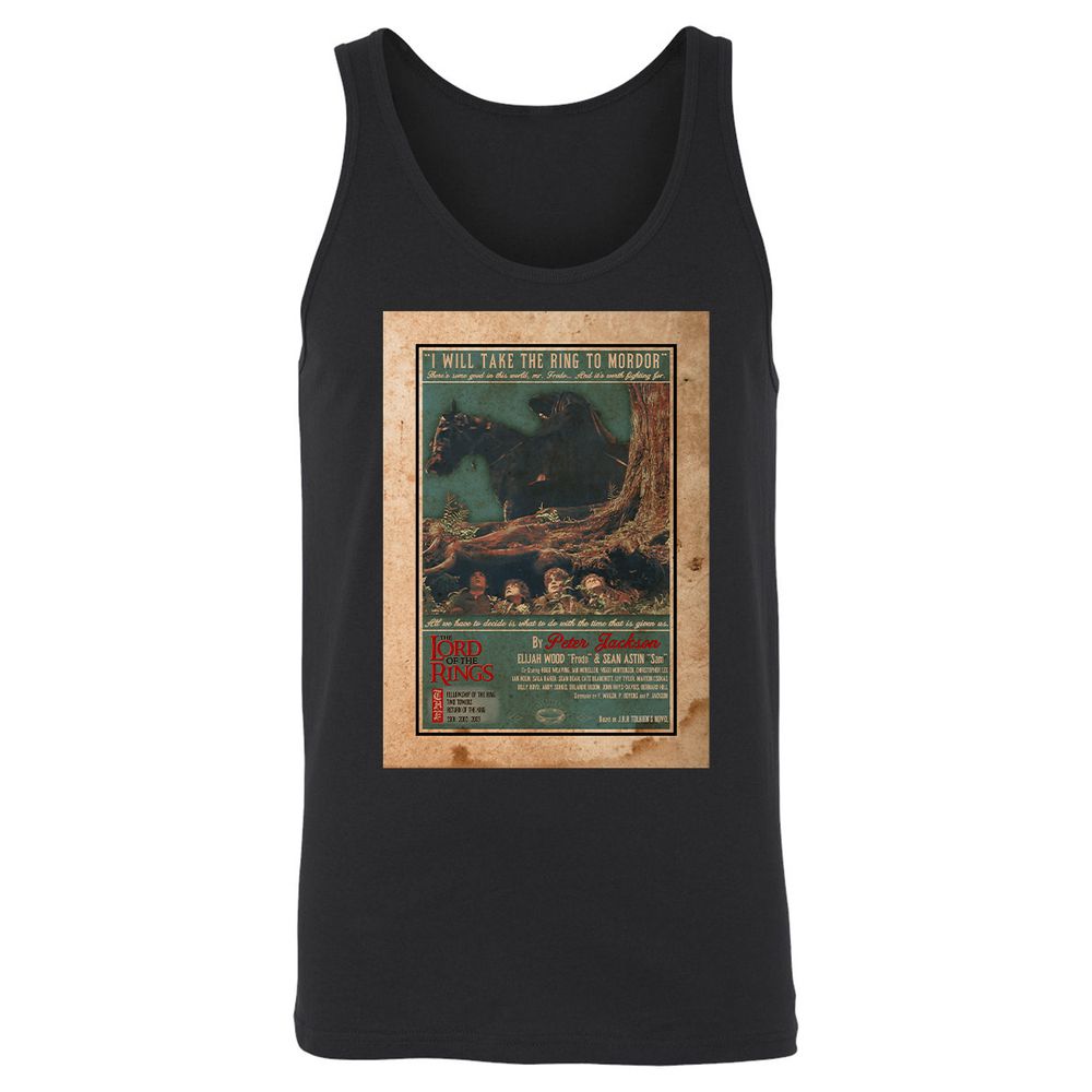Unisex Jersey Tank - ETUPHZ15 - Black - 14