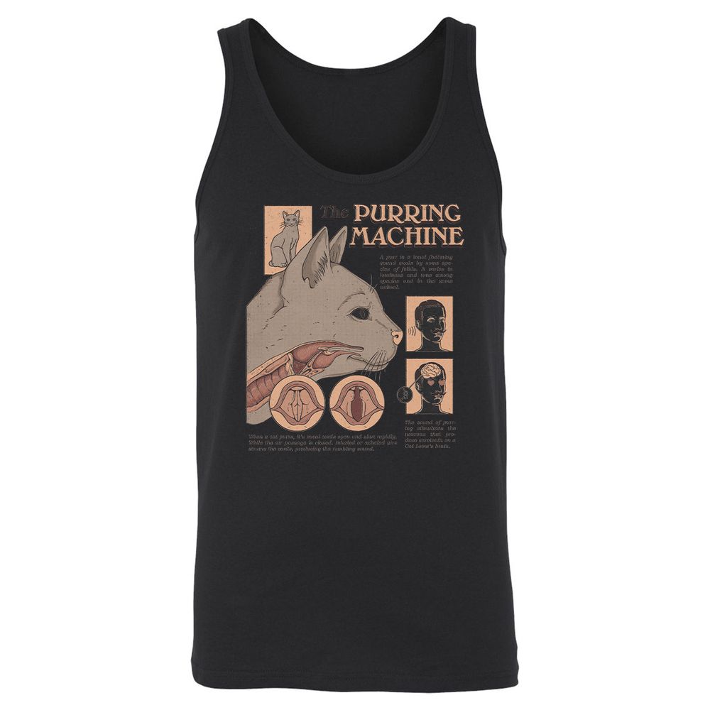 Unisex Jersey Tank - SQN7M287 - Black - 14