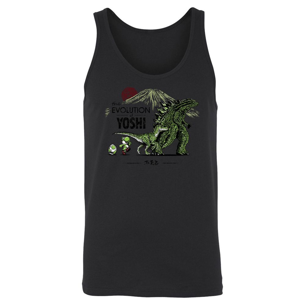 Unisex Jersey Tank - P84CY5DM - Black - 14