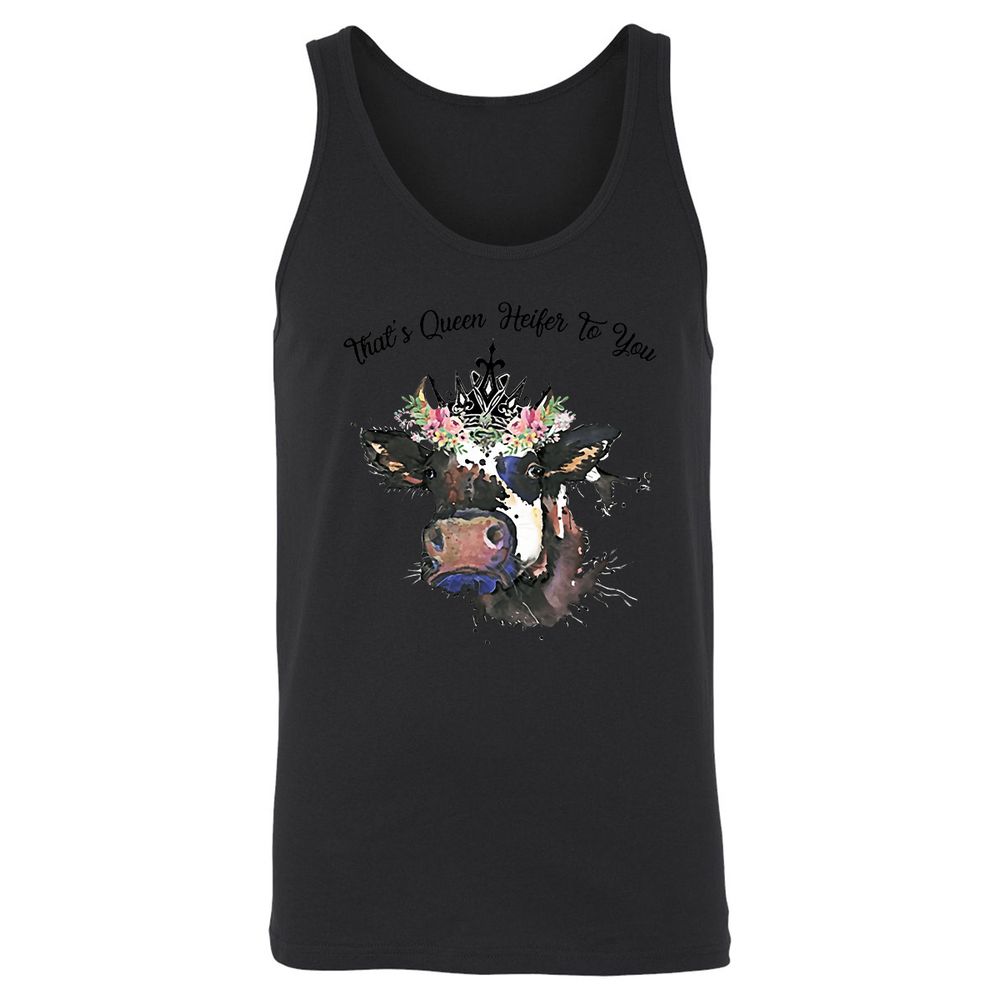 Unisex Jersey Tank - WQ7DCMJ4 - Black - 14