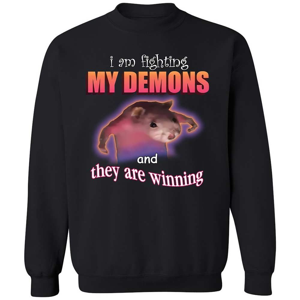I'm fighting my demons - Black - 14