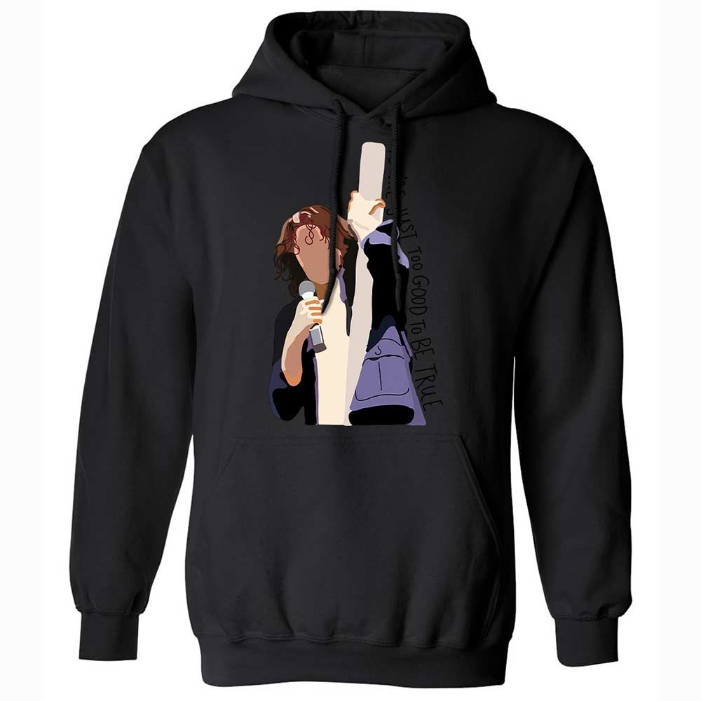 Classic Unisex Hoodie - LA1AH9SR - Black - 14
