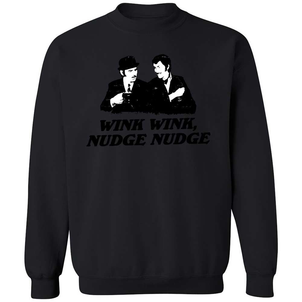 Wink Wink, Nudge Nudge - Black - 14