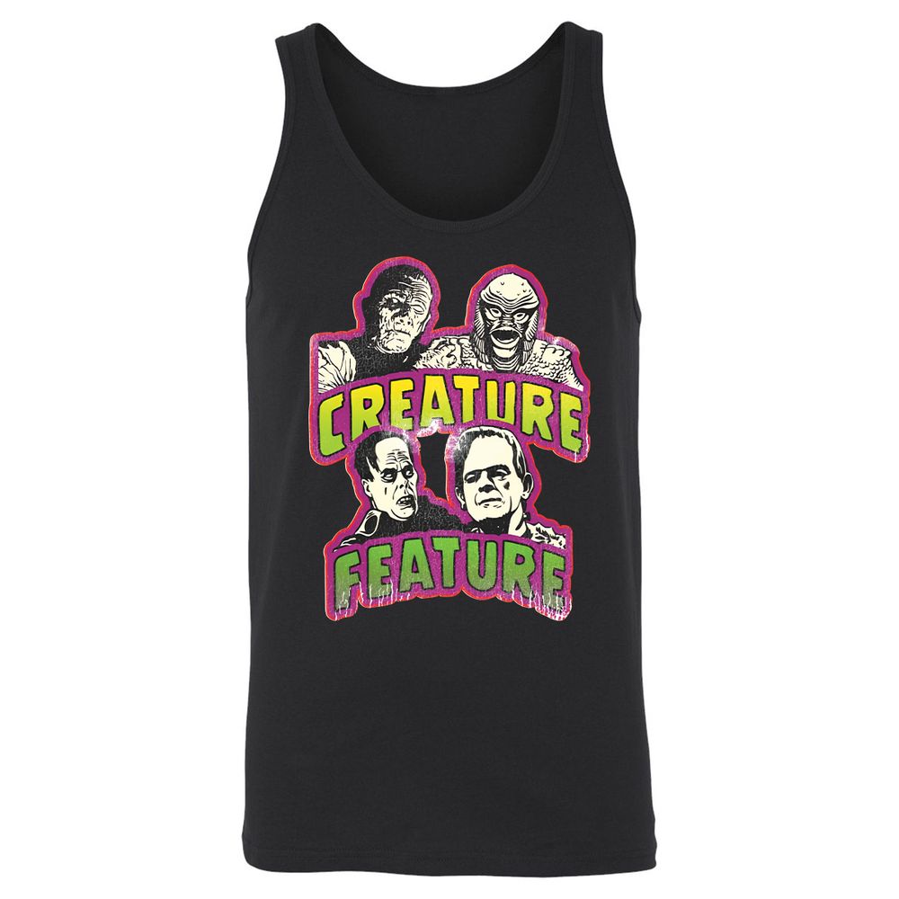 Unisex Jersey Tank - V3TCZPNT - Black - 14