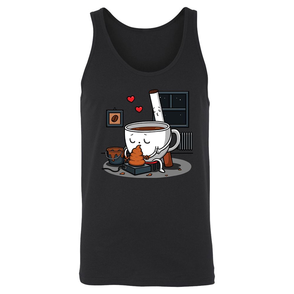 Unisex Jersey Tank - 6GT36FQC - Black - 14