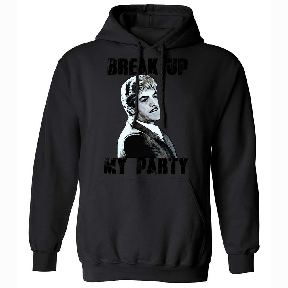 Classic Unisex Hoodie - 6KZ9PRQB - Black - 14