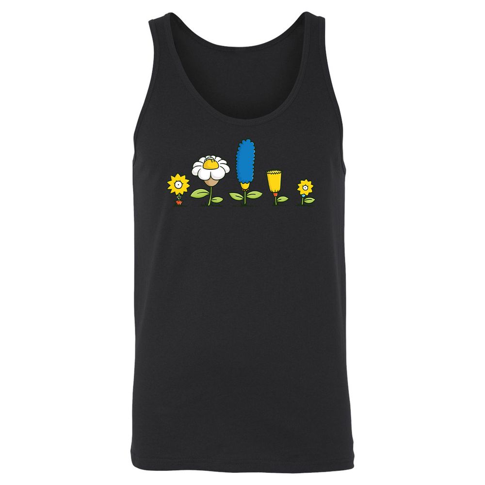 Unisex Jersey Tank - GTDTPVLX - Black - 14