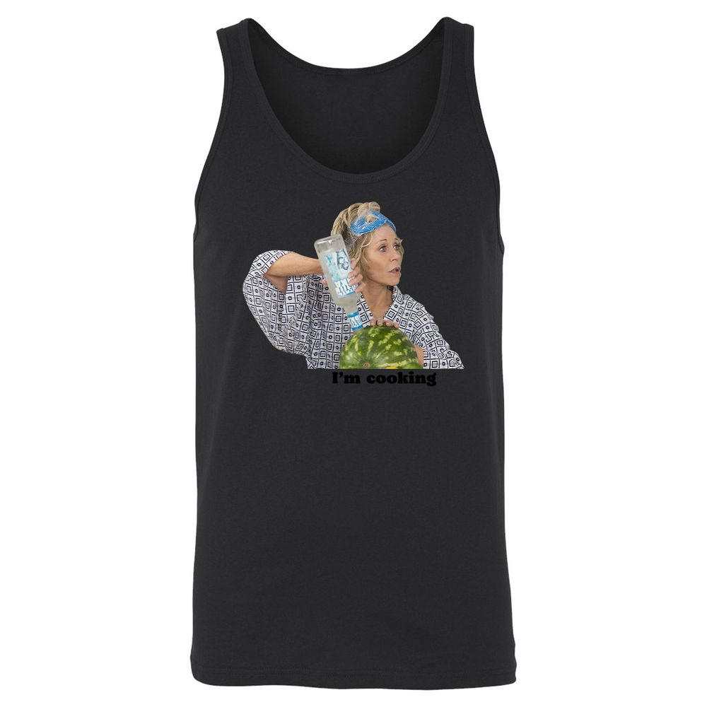 Unisex Jersey Tank - RBQNN2RQ - Black - 14