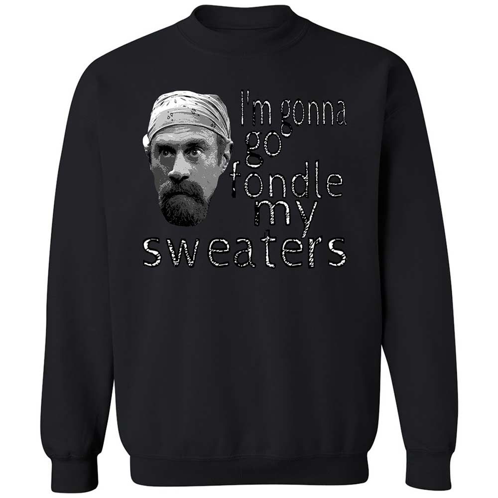 Fondle my sweaters - Black - 14