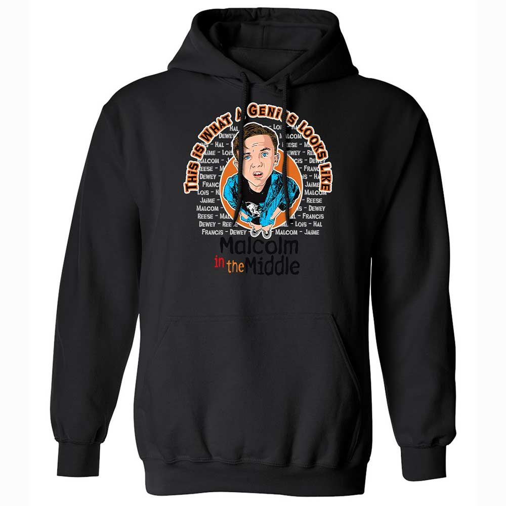 Classic Unisex Hoodie - P3Q8X15V - Black - 14