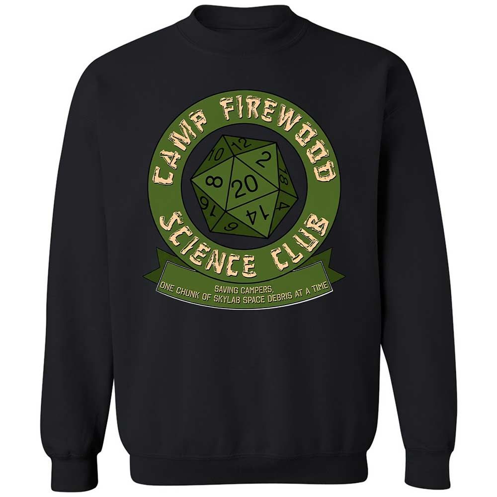 Camp Firewood Science Club - Black - 14