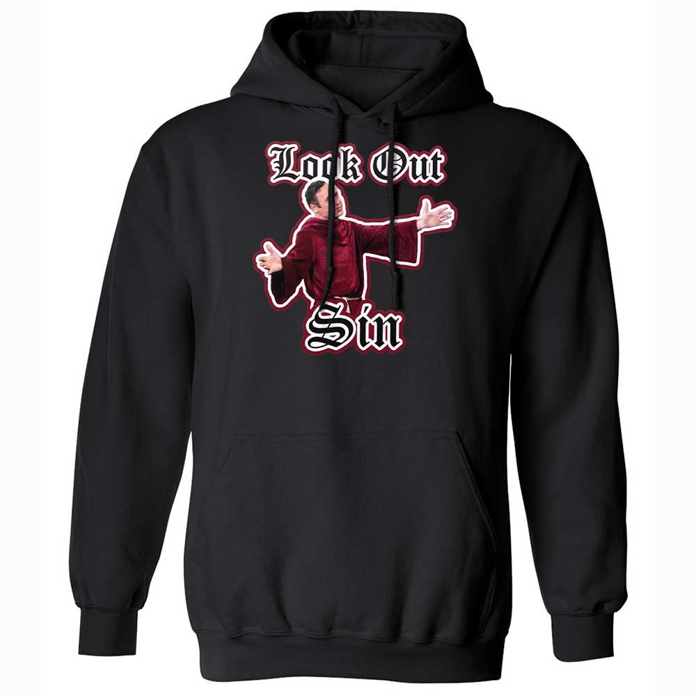 Classic Unisex Hoodie - UBE9P4VL - Black - 14