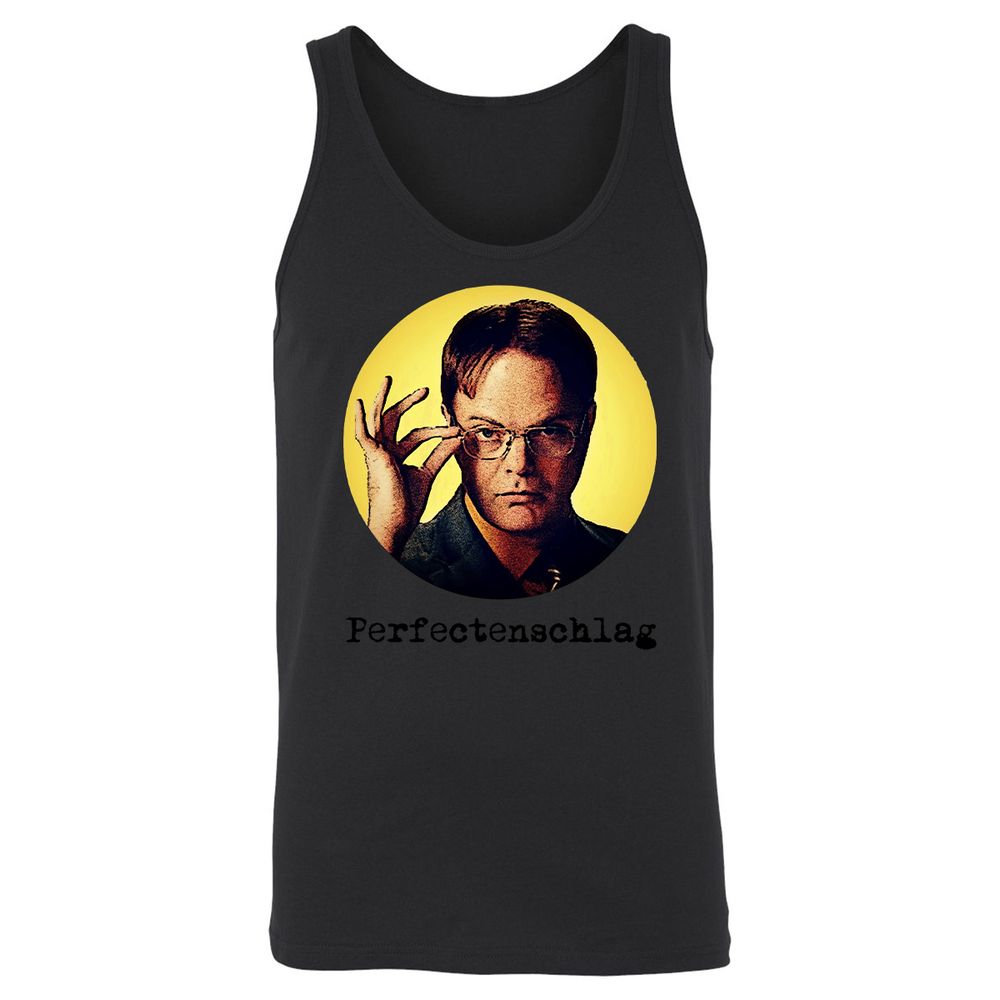 Unisex Jersey Tank - RFYHCYQZ - Black - 14