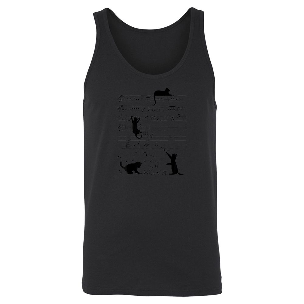 Unisex Jersey Tank - SJLTWM79 - Black - 14